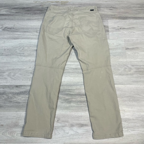 The North Face Men's Khaki hiking pants reflective hems sz 32 - Picture 7 of 12